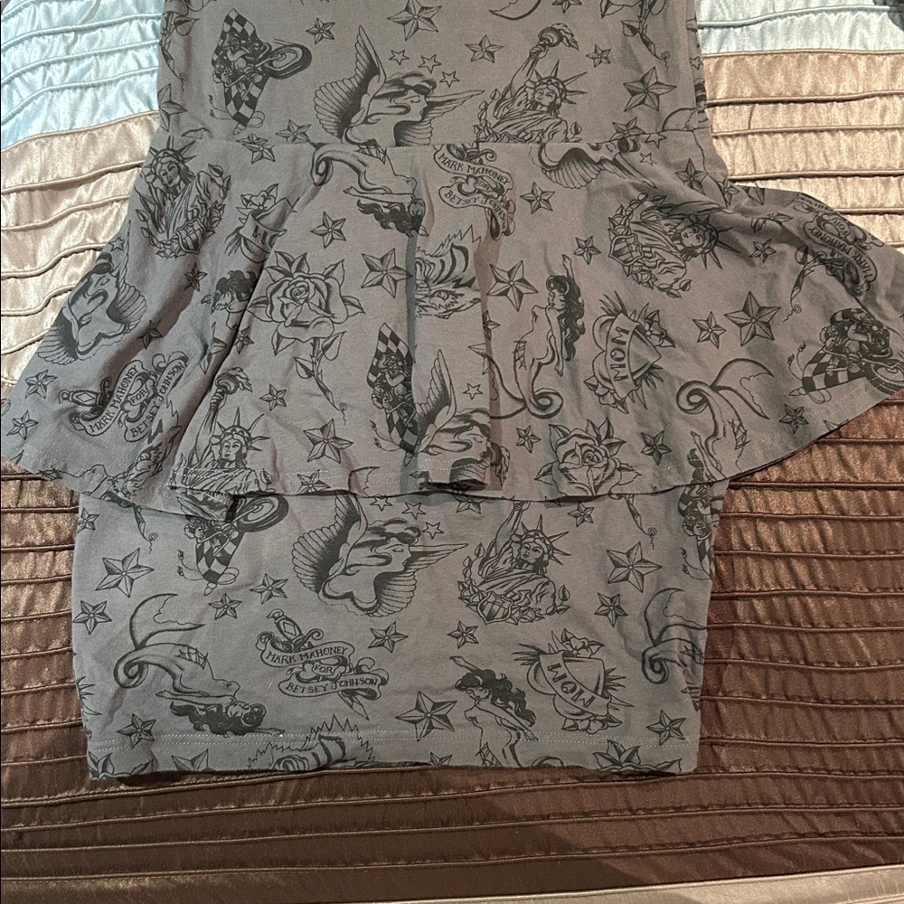 Y2K Betsey Johnson x Mark Mahoney Tattoo Dress - Picture 10 of 10